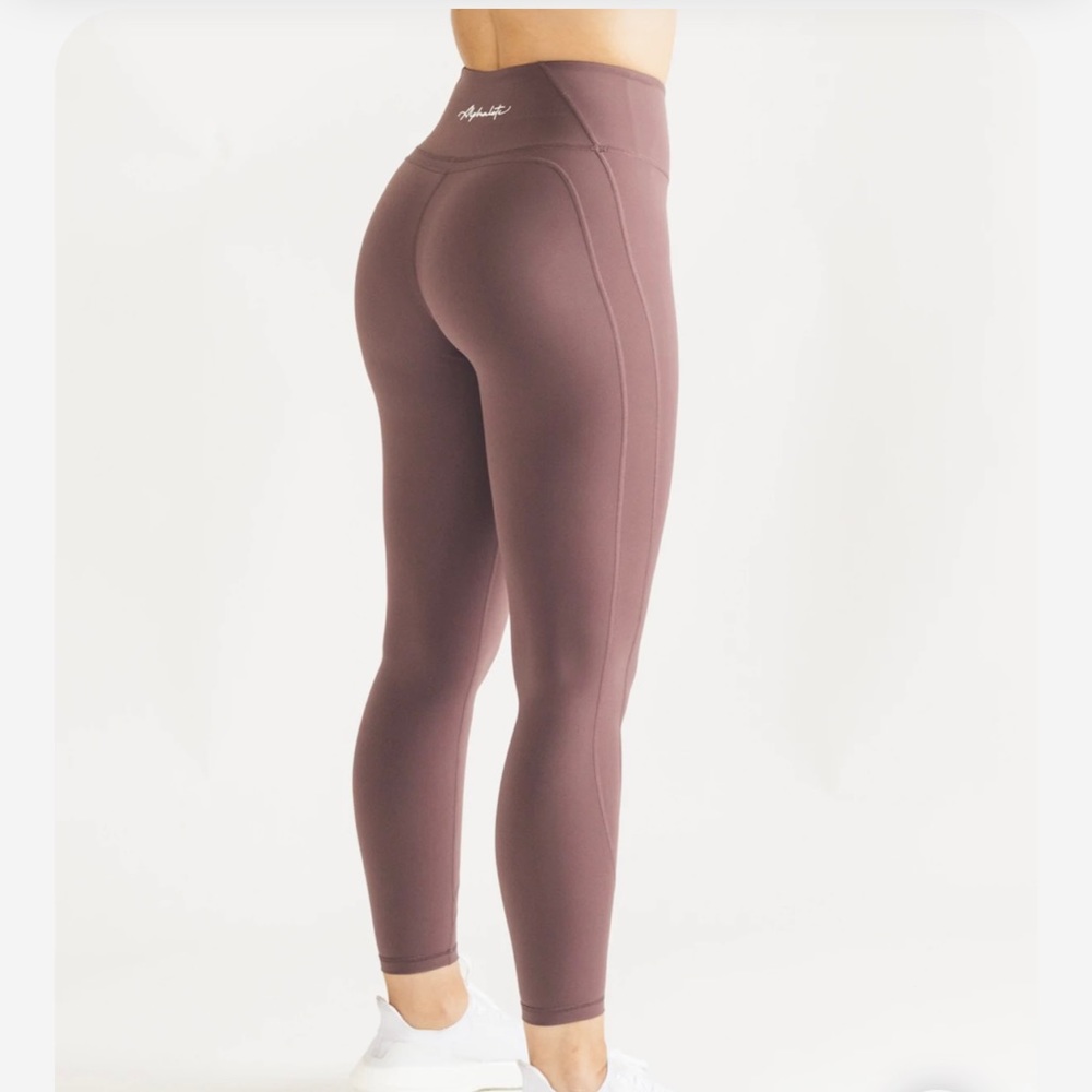 Alphalete Pulse Surge Leggings - Passive Purple